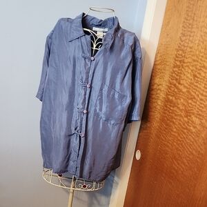 The Limited Navy Blouse